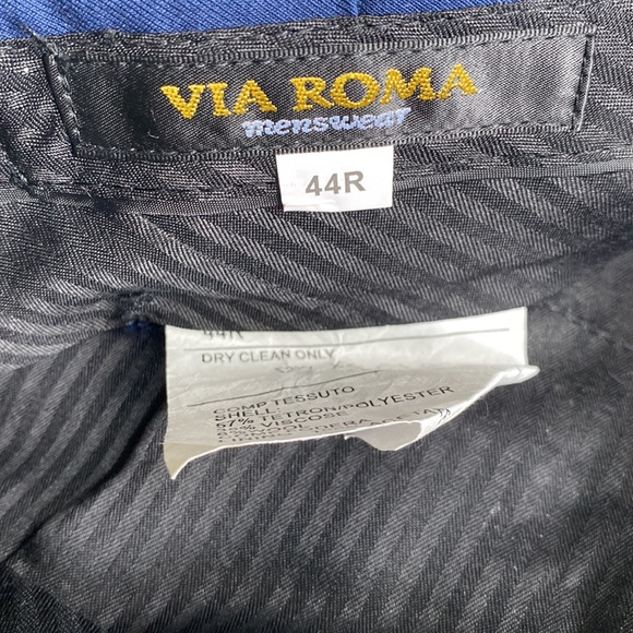 New mens navy blue dress pants size 44R - Picture 5 of 5